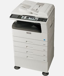 sharp photocopier support